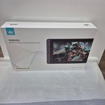 HUION Kamvas 13 Creative Pen Display Nieuwstaat in doos beschikbaar voor biedingen
