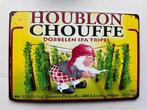 Houblon Chouffe bord 30 bij 20, Ophalen of Verzenden, Gebruikt, Reclamebord, Plaat of Schild, Overige merken