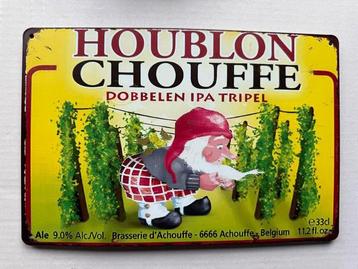 Houblon Chouffe bord 30 bij 20 beschikbaar voor biedingen