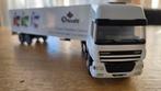 Lion-toys DAF truck met oplegger van Droste., Hobby en Vrije tijd, Modelauto's | 1:50, Ophalen of Verzenden, Zo goed als nieuw