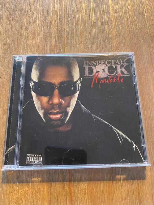 Inspectah Deck - Manifesto, Cd's en Dvd's, Cd's | Hiphop en Rap, Gebruikt, 2000 tot heden, Ophalen of Verzenden
