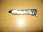 Duitse Wehrmacht Tube Waffenfett 2eWO 1940 / 45, Ophalen of Verzenden, Landmacht, Duitsland, Overige typen