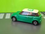 Majorette 294c - Mini Cooper Tic tac [groen] 1/56, Ophalen of Verzenden, Gebruikt, Auto