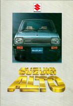Folder Suzuki Alto 1983, Ophalen of Verzenden, Gelezen, Overige merken