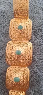 Aangeboden nieuw goud riem, Kleding | Dames, Riemen en Ceinturen, Ophalen of Verzenden, Zo goed als nieuw, Overige kleuren, 100 cm of meer