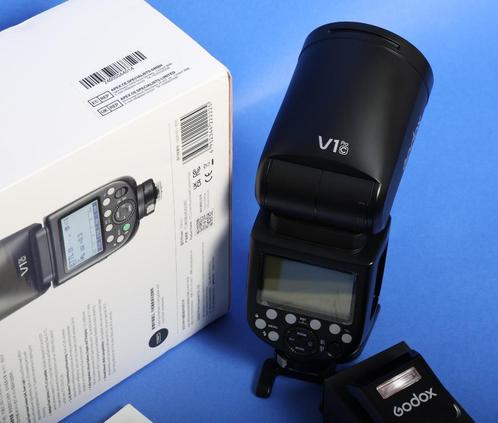 Godox V1Pro flitser voor Canon, Audio, Tv en Foto, Fotografie | Flitsers, Zo goed als nieuw, Canon, Ophalen of Verzenden
