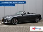 Audi A5 Cabriolet 45 TFSI quattro S line | B&O | Nekverwarmi, Auto's, Audi, Gebruikt, 4 cilinders, 4 stoelen, Bedrijf