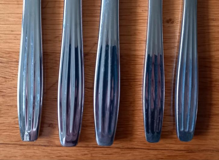 Bestekdelen Gero Zilmeta 526 "Sarabande", Huis en Inrichting, Keuken | Bestek, Gebruikt, Rvs of Chroom, Ophalen of Verzenden