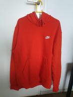 Nike NSW Club Fleece Hoodie - Oranje - Maat S, Nike, Oranje, Ophalen of Verzenden, Zo goed als nieuw