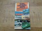 Kies uw Auto 1979 - KNAC Autojaarboek - Nederlands, Boeken, Verzenden, Gelezen, Algemeen