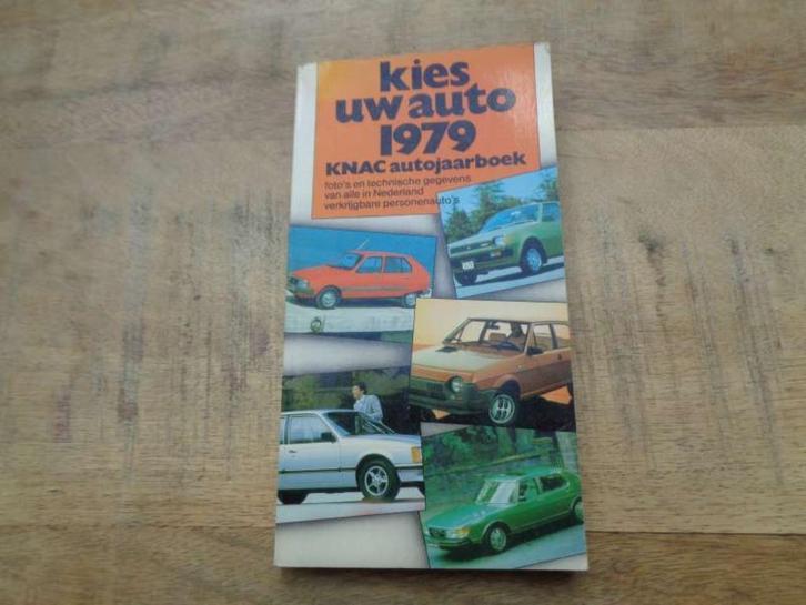 Kies uw Auto 1979 - KNAC Autojaarboek - Nederlands, Boeken, Auto's | Boeken, Gelezen, Algemeen, Verzenden