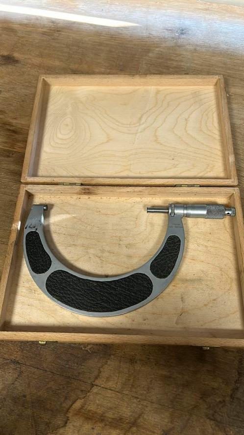 Mahr micrometer. 125 tot 150 mm., Doe-het-zelf en Verbouw, Meetapparatuur, Zo goed als nieuw, Afstand, Ophalen of Verzenden