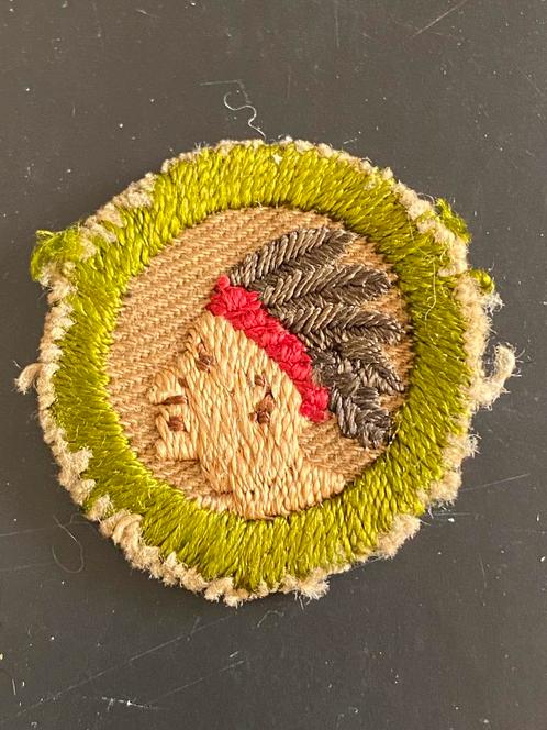 Oude originele patch. Merit Badge. Boys Scouts of America., Verzamelen, Scouting, Gebruikt, Embleem, Speld of Insigne, Ophalen of Verzenden