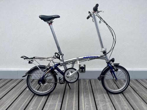 Vouwfiets, Fietsen en Brommers, Fietsen | Vouwfietsen, Zo goed als nieuw, Batavus, 20 inch of meer, Totaal opvouwbaar, Versnellingen
