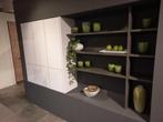 Hangkasten Hoogglans Wit, Ophalen, Kunststof, Met deur(en), 100 tot 150 cm