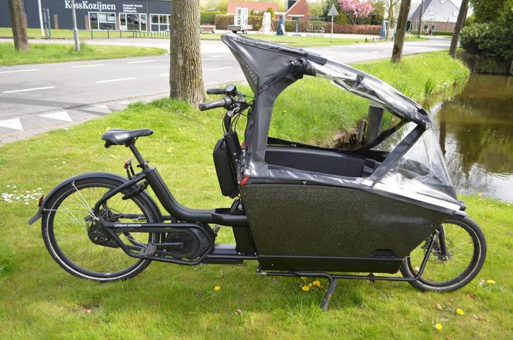 Urban Arrow Cargo Line Family Dubbele accu, Fietsen en Brommers, Fietsen | Bakfietsen, Gebruikt, Overige merken