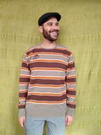 Vintage trui / Kappa / print / oranje / bruin / XL /, Kleding | Heren, Albert Cuypstr 168a, Kappa, Bruin, Maat 56/58 (XL)