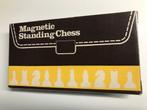 Schaken Vintage Magnetic Standing Chess reisset, Overige typen, Ophalen of Verzenden