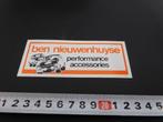 sticker Ben Nieuwenhuyse performance accessoies, Ophalen, Zo goed als nieuw, Bedrijf of Vereniging