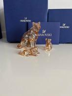 Swarovski jaarstuk Amoer luipaarden, Verzamelen, Swarovski, Ophalen of Verzenden, Zo goed als nieuw