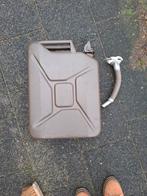 Originele Metalen Jerrycan met vul passend vulstuk, Ophalen, Jeep