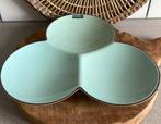Prachtige turquoise snackschaal robex Italië, Huis en Inrichting, Ophalen of Verzenden, Zo goed als nieuw, Overige stijlen, Bord(en)
