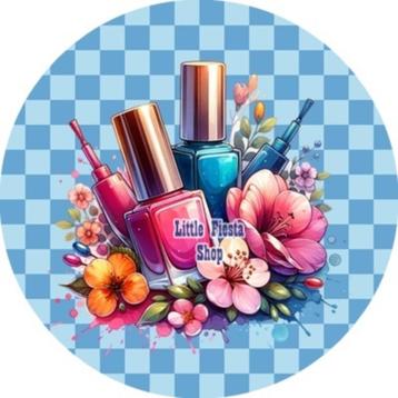 L1275 luxe icing nagelak 20cm ook v cupcake roze koek etc beschikbaar voor biedingen