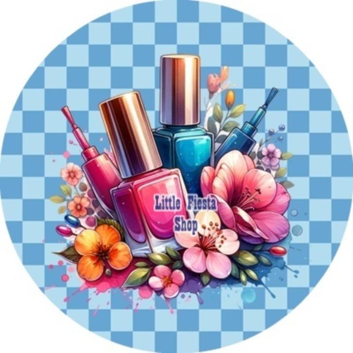 L1275 luxe icing nagelak 20cm ook v cupcake roze koek etc, Hobby en Vrije tijd, Taarten en Cupcakes maken, Nieuw, Versiering, Taarten