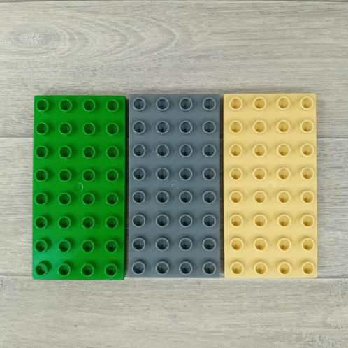 3 duplo bouwplaten, Kinderen en Baby's, Speelgoed | Duplo en Lego, Zo goed als nieuw, Duplo, Ophalen of Verzenden