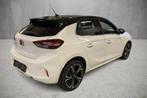 Opel Corsa 1.2 100 pk Turbo GS Line Panoramadak, Climate Con, 12 maanden, Stof, Gebruikt, Zwart