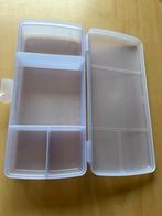 Brooddoos, snackbox, opbergtrommel, lila, Tupperware, Ophalen of Verzenden, Zo goed als nieuw, Bus of Trommel