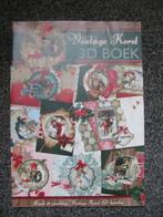 Vintage Kerst 3D boek voor 20 Kerstkaarten - 29.5 x 21 cm, Verzenden, Gebruikt, Kerst, Overige typen
