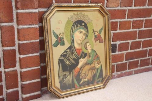 Religieuze afbeelding Maria met Kind, Verzamelen, Religie, Zo goed als nieuw, Christendom | Katholiek, Overige typen, Ophalen