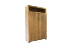 Kledingkast van gebruikt steigerhout, Ophalen of Verzenden, Nieuw, 50 tot 75 cm, 200 cm of meer
