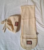 Baby das met muts beige Hema 6-9 maanden, Ophalen of Verzenden, Zo goed als nieuw, Overige maten