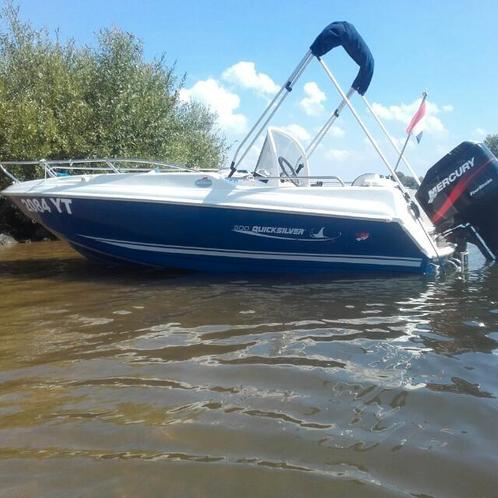 Quicksilver 500, Watersport en Boten, Speedboten, Zo goed als nieuw, 3 tot 6 meter, Benzine, 70 tot 120 pk, Polyester, Buitenboordmotor