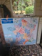 Groot wandbord magneetbord Frankrijk 113x103, Ophalen, Zo goed als nieuw, Magneetbord