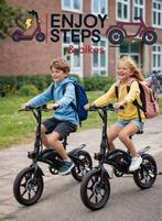 ACTIE! Nieuwe Dyu D3F E-bike 14inch 25kmh Met of Zonder Gas, Fietsen en Brommers, Overige merken, 14 tot 16 inch, Nieuw, Ophalen of Verzenden