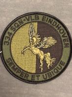 Embleem 334 SQN - Vlb eindhoven, Verzamelen, Verzenden, Luchtmacht, Nederland, Embleem of Badge