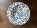 Vintage Engelse Delfts blauwe diepe borden | set van 8, Ophalen of Verzenden
