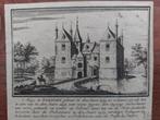 139 / Huis te Spangen Rotterdam - Gravure A. Rademaker, Antiek en Kunst, Ophalen of Verzenden