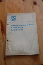 Sachs 502/1A en 502/1B reparatiehandleiding, Ophalen of Verzenden