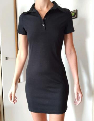 Zwarte polo jurkje Shein M 38 beschikbaar voor biedingen
