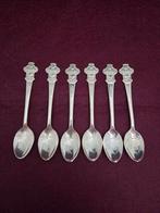 Rolex lepeltjes 6 stuks Lugano verzilverd, Ophalen of Verzenden