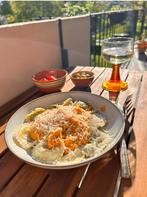 Balkon klaptafel INDHOLT hardhout (Jysk), Tuin en Terras, Ophalen, Zo goed als nieuw, Vierkant, Hout