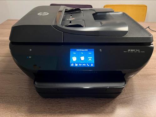 HP ENVY 7640 e-All-in-One Printer, Computers en Software, Printers, Zo goed als nieuw, Printer, Inkjetprinter, Kleur printen, Kopieren