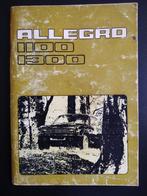 Austin Allegro 1100 1300 instructieboekje 1976, Ophalen of Verzenden