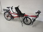 Elektrische Hase Pino tandem (39 versnellingen) Alu frame, Meer dan 20 versnellingen, Ophalen of Verzenden, Zo goed als nieuw