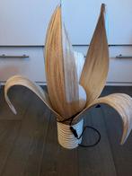 Handgemaakte bamboe lamp, Huis en Inrichting, Ophalen, Zo goed als nieuw, Minder dan 50 cm