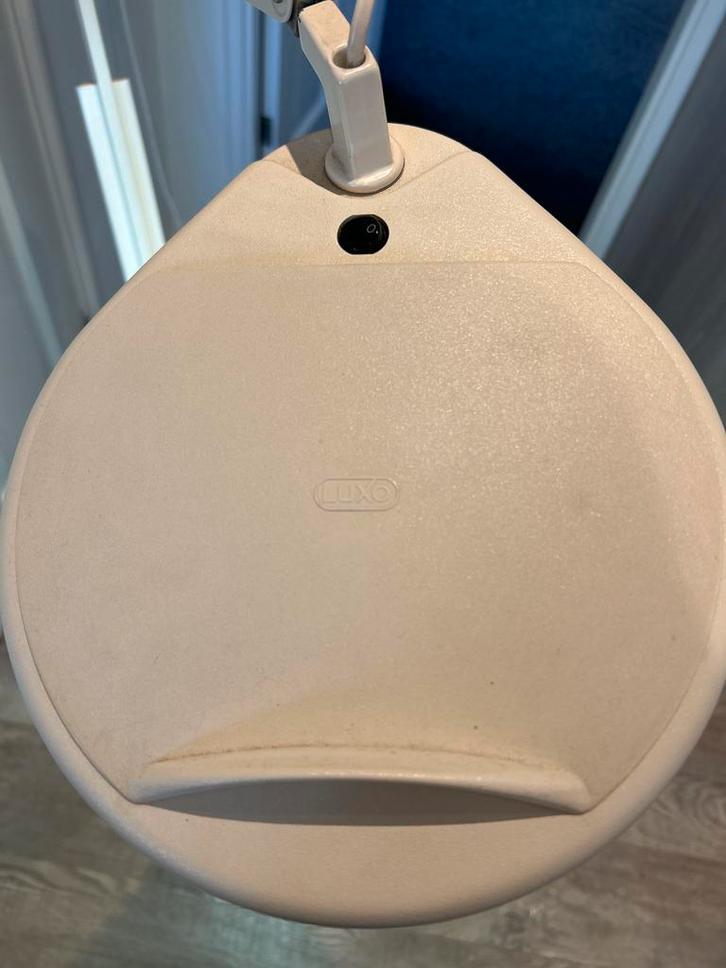 Luxo Loupe Lamp op Statief, Huis en Inrichting, Lampen | Vloerlampen, Gebruikt, 100 tot 150 cm, Metaal, Ophalen